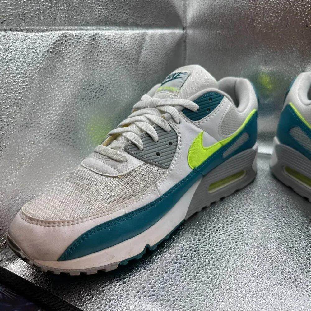 Size 14‎ Nike Air Max III Mens Spruce Hot Lime White Running Shoes CZ2908-100